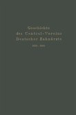 Geschichte des Central-Vereins Deutscher Zahnärzte 1859-1909 (eBook, PDF)