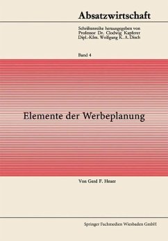 Elemente der Werbeplanung (eBook, PDF) - Heuer, Gerd F. Von