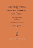 Chemische Konstitution und Physikalische Eigenschaften (eBook, PDF)