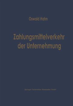 Cover Zahlungsmittelverkehr der Unternehmung (eBook, PDF)