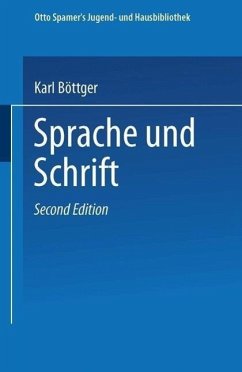 Sprache und Schrift (eBook, PDF)