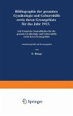 Bibliographie der gesamten Gynaekologie und Geburtshilfe sowie deren Grenzgebiete für das Jahr 1913 (eBook, PDF)