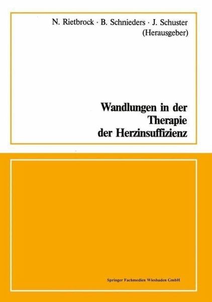 Wandlungen in der Therapie der Herzinsuffizienz (eBook, PDF)