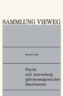 Physik und Anwendung galvanomagnetischer Bauelemente (eBook, PDF) - Weiß, Herbert