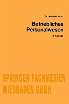 Cover Betriebliches Personalwesen (eBook, PDF)
