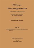 Mitteilungen über Forschungsarbeiten auf dem Gebiete des Ingenieurwesens (eBook, PDF) Mitteilungen über Forschungsarbeiten auf dem Gebiete des Ingenieurwesens (eBook, PDF)