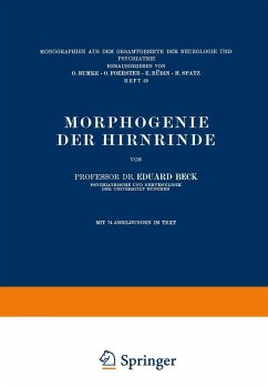 Morphogenie der Hirnrinde (eBook, PDF) - Beck, Eduard