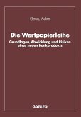 Die Wertpapierleihe (eBook, PDF)