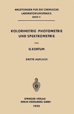 Kolorimetrie · Photometrie und Spektrometrie (eBook, PDF) - Kortüm, Gustav