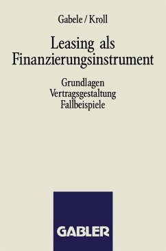 Cover Leasing als Finanzierungsinstrument (eBook, PDF)