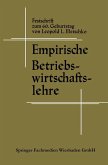Empirische Betriebswirtschaftslehre (eBook, PDF)