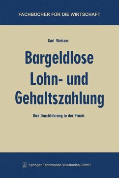 Cover Bargeldlose Lohn- und Gehaltszahlung (eBook, PDF)