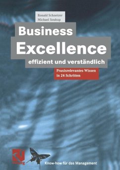 Business Excellence effizient und verständlich (eBook, PDF) - Schnetzer, Ronald; Soukup, Michael