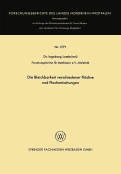 Die Bleichbarkeit verschiedener Flächse und Flachsmischungen (eBook, PDF) - Lambrinoû, Ingeborg