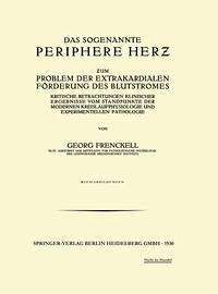 Das Sogenannte Periphere Herz (eBook, PDF)