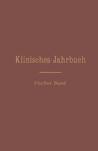 Cover Klinisches Jahrbuch (eBook, PDF)