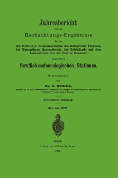 Cover Jahresbericht über die Beobachtungs-Ergebnisse (eBook, PDF)