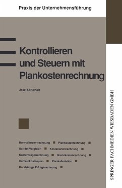 Kontrollieren und Steuern mit Plankostenrechnung (eBook, PDF) - Löffelholz, Josef
