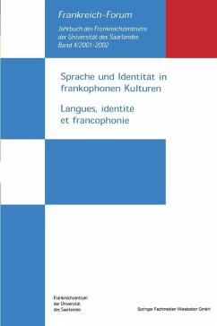 Sprache und Identität in frankophonen Kulturen / Langues, identité et francophonie (eBook, PDF)