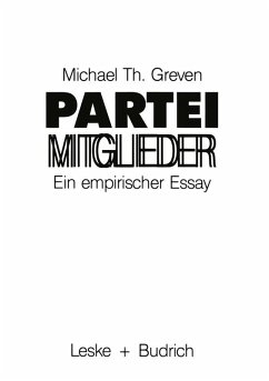 Parteimitglieder (eBook, PDF) - Greven, Michael Th.