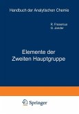 Elemente der ¿weiten Hauptgruppe (eBook, PDF)