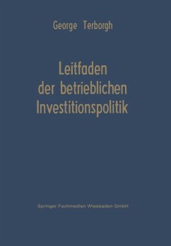 Cover Leitfaden der betrieblichen Investitionspolitik (eBook, PDF)