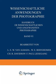 Cover Wissenschaftliche Anwendungen der Photographie (eBook, PDF)