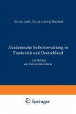 Akademische Selbstverwaltung in Frankreich und Deutschland (eBook, PDF)