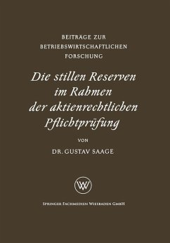 Cover Die stillen Reserven im Rahmen der aktienrechtlichen Pflichtprüfung (eBook, PDF)