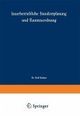 Innerbetriebliche Standortplanung und Raumzuordnung (eBook, PDF)