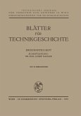 Blätter für Technikgeschichte (eBook, PDF)