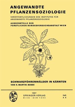 Cover Schwarzföhrenwälder in Kärnten (eBook, PDF)