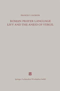 Cover Roman Prayer Language Livy and the Aneid of Vergil (eBook, PDF)