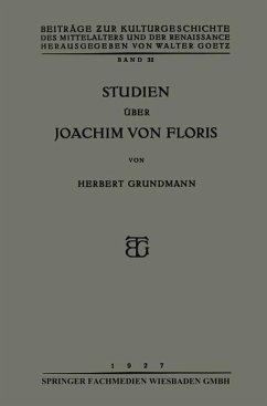 Studien über Joachim von Floris (eBook, PDF) - Grundmann, Herbert