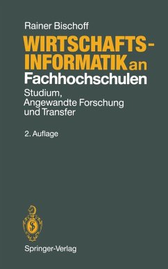 Cover Wirtschaftsinformatik an Fachhochschulen (eBook, PDF)