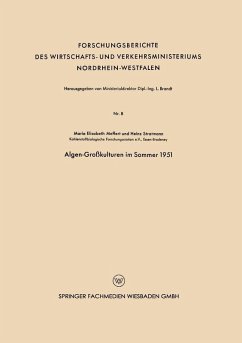 Cover Algen-Großkulturen im Sommer 1951 (eBook, PDF)
