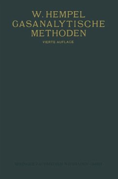 Gasanalytische Methoden (eBook, PDF) - Hempel, Walther M.
