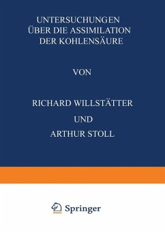 Cover Untersuchungen Über die Assimilation der Kohlensäure (eBook, PDF)