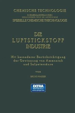 Die Luftstickstoff-Industrie (eBook, PDF) - Waeser, Bruno