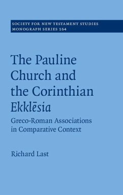 Cover Pauline Church and the Corinthian Ekklesia (eBook, ePUB)
