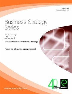 Cover Focus on strategic management (eBook, PDF)
