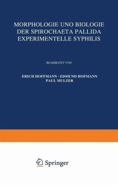 Cover Morphologie und Biologie der Spirochaeta Pallida Experimentelle Syphilis (eBook, PDF)