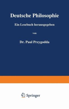Cover Deutsche Philosophie (eBook, PDF)