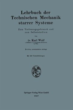 Lehrbuch der Technischen Mechanik starrer Systeme (eBook, PDF) - Wolf, Karl