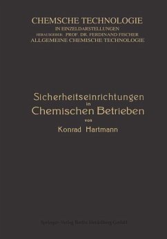 Cover Sicherheitseinrichtungen in Chemischen Betrieben (eBook, PDF)