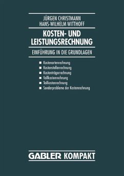 Cover Kosten- und Leistungsrechnung (eBook, PDF)