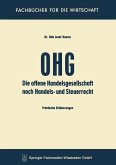Die OHG nach Handels- und Steuerrecht (eBook, PDF)
