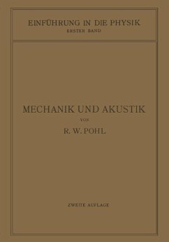 Einführung in die Mechanik und Akustik (eBook, PDF) - Pohl, Robert Wichard