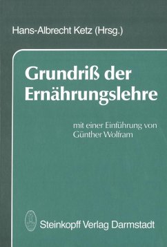 Grundriß der Ernährungslehre (eBook, PDF) Grundriß der Ernährungslehre (eBook, PDF)