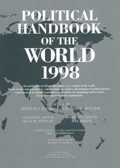 Political Handbook of the World 1998 (eBook, PDF) - Banks, Arthur S.; Day, Alan J.; Muller, Thomas C.